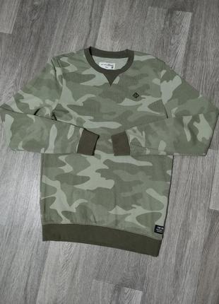 Мужской свитшот хаки / tom tailor / military / кофта / мужская одежда