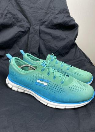 Кроссовки skechers air-cooled green