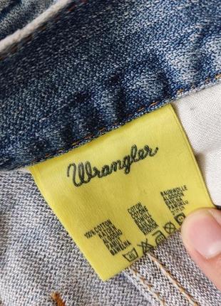 Мужские штаны джинсы  прямые wrangler w33 l34 оригинал6 фото