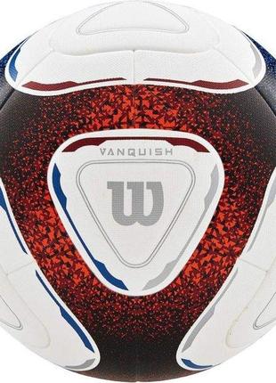 Мяч футбольный wilson vanquish soccer ball size 5 (wte9809xb05)1 фото