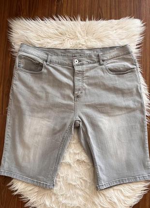 Сірі чоловічі джинсові шорти