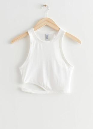 Майка &amp; other stories cut-out tank top / s