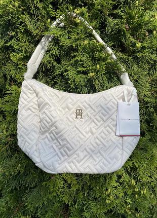 Новая сумка tommy hilfiger (томми quilted shoulder bag) с америки7 фото