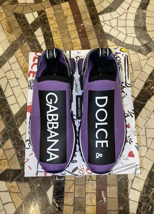 Фиолетовые кроссовки dolce and gabbana3 фото