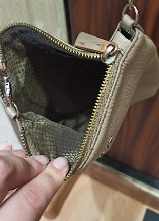 Сумка женская кожаная + помада в подарок2 фото