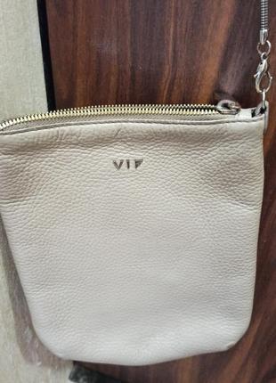 Сумка женская кожаная + помада в подарок