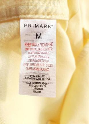 Тенниска желтая светлая primark muscle fit размер m, s9 фото