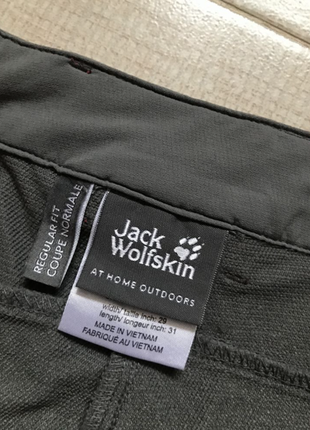 Круті трекінгові штани flex shield softshell jack wolfskin. германія. 38 евро7 фото