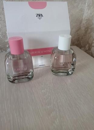 Набор парфюма zara tuberose &amp; wonder rose5 фото