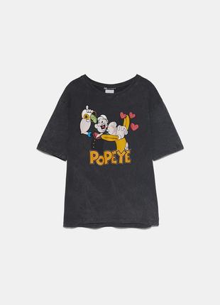 Футболка zara popeye р.m