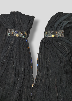 Шикарна довга вечірня сукня ошатне плаття вишите паєтками4 фото
