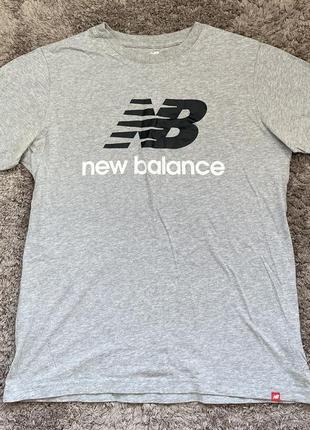 Мужская футболка new balance l оригинал