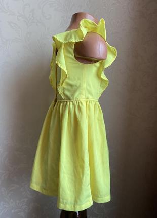 Платье платье h&amp;m на 4-5 лет3 фото