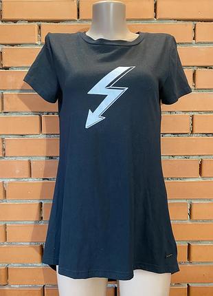 Довга футболка з відкритою спиною lofty manner 44 р