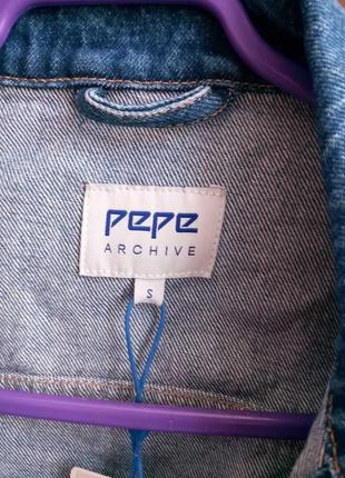 Pepe jeans s нова фірмова куртка джинсова3 фото