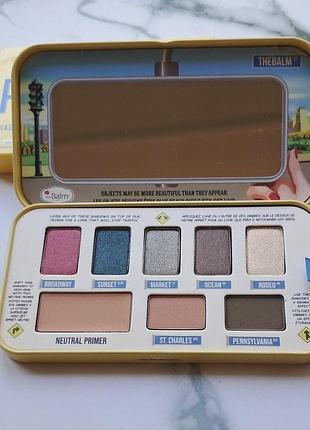 Палетка теней для век the balm autobalm pic perf palette