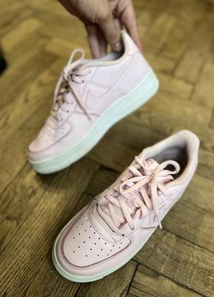 Кроссовки кожа натуральная nike air force 1 оригинал размер 383 фото