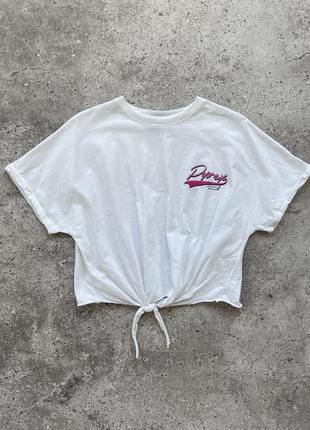 Pyrex by virgil abloh off white crop top женская футболка кроп топ белая топик пайрекс оригинал размер s