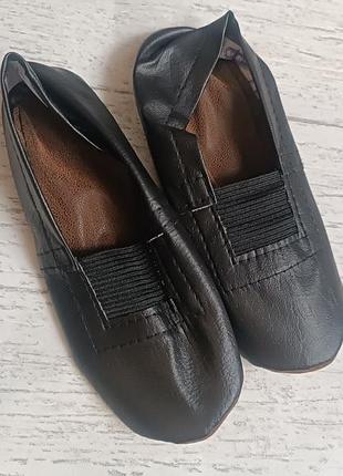 Чешки із шкірзамінника довжина підошви-16 см ідеал