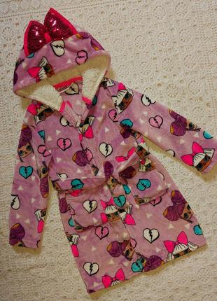 Халат махра кукла лол на 5лет