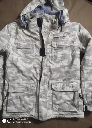 💥крута термокуртка в стилі мілітарі xs-s розмір