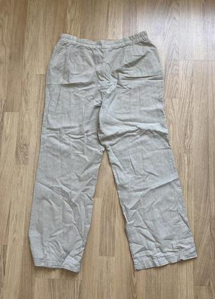 Брюки льняные 4