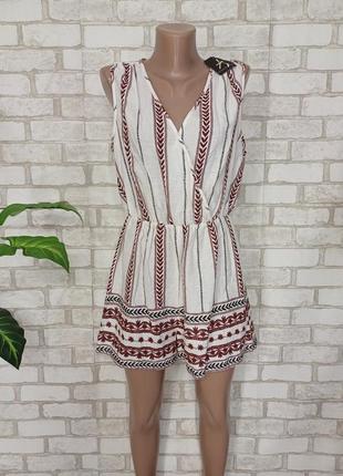 Фирменный с биркой atmosphere комбинезон на 90%котон и 10%лен, размер л-хл