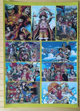 Стикерпак ван пис one piece а4