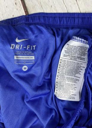 Спортивные беговые женские шорты велосипедки синие с трусиками shorts running nike4 фото