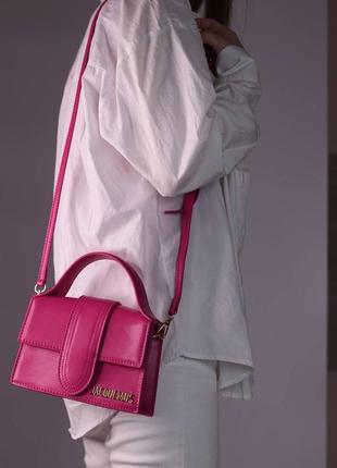 Сумка jacquemus mini fuxia 4