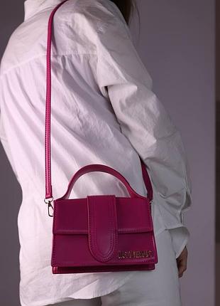 Сумка jacquemus mini fuxia 6