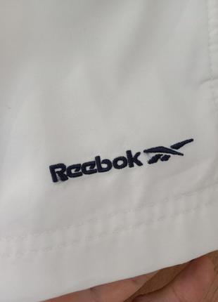 Шорты мужские белые летние короткие reebok