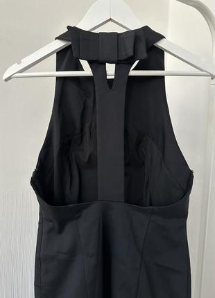 Rubendellariccia milano чорна сукня міді футляр з неймовірною спинкою італія