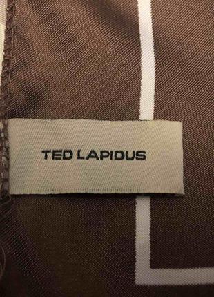 Ted lapidus хустка  каре, атлас6 фото