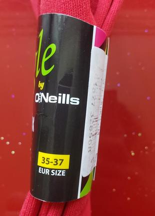 O'neill's дитячі підліткові футбольні шкарпетки червоні 35-36-37 р хлопчику дівчинці нові3 фото