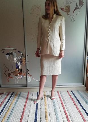 Вінтажний костюм 1980х hero paris