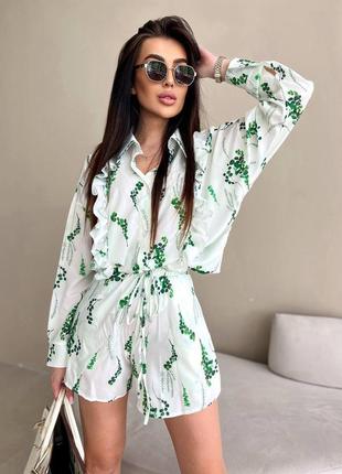 Костюм женский с шортами 🌺