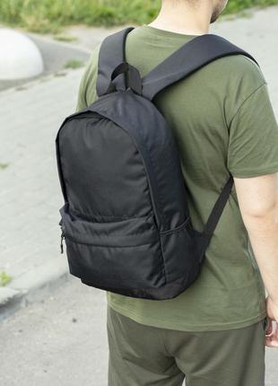 Качественный спортивный городской рюкзак bullet черный из плотной ткани на 16 литров унисекс9 фото