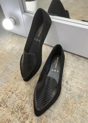 Жіночі чорні брендові туфлі балетки accessorize