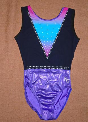 Купальник  костюм трико для танцев гимнастики. размер 152