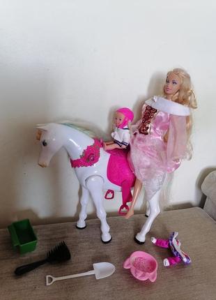 Конь кінь сам ходит барби barbie для ляльки для куклы6 фото
