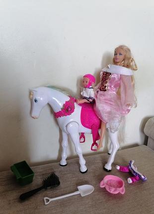 Конь кінь сам ходит барби barbie для ляльки для куклы5 фото