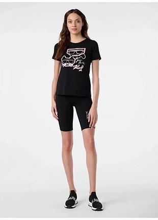 Футболка karl lagerfeld размер xs, s оригинал