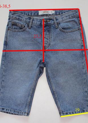 Классные джинсовые skinny шорты в красивом винтажном исполнении от topman9 фото