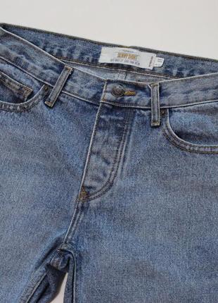 Классные джинсовые skinny шорты в красивом винтажном исполнении от topman2 фото