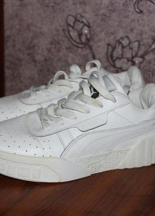 Кроссовки puma cali beige