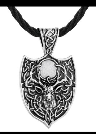 Кулон на шею "олень" кельты, викинги, скандинавский стиль