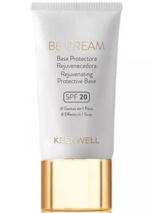 Омолоджувальна захисна база для макіяжу spf20 keenwell bb cream protective base 30 мл