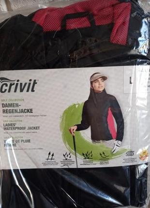 Ветровка crivit golf collection черная-розовая l-xl4 фото