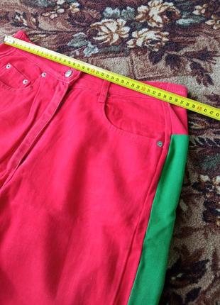 Женская одежда/ джинсовые шорты красные/ 44/46 размер3 фото